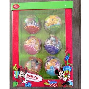 NIB Disney Store Disney Ornaments Kermit Pooh Princesses NBC Jungle Book Alice